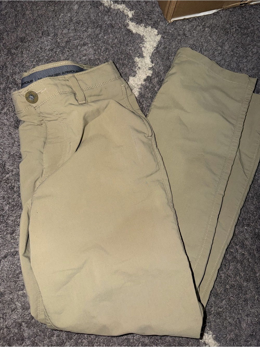 Under Armour Boys Tan Chino Pants